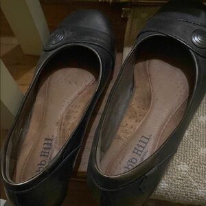 Cobb Hill by New Balance Women's Black Leather Shoes